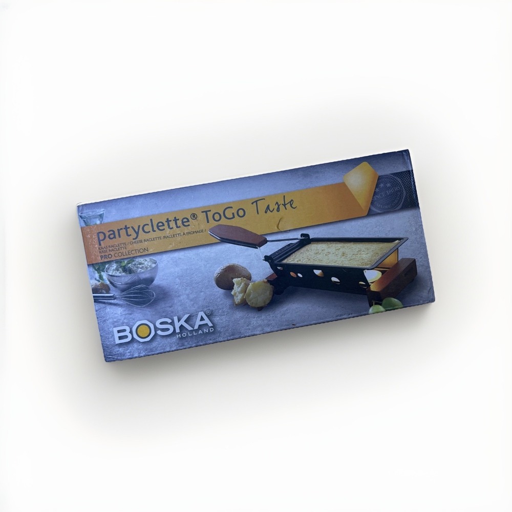 Boska Holland Partyclette To Go Cheese Melter Raclette Set Pro‎ Collection New